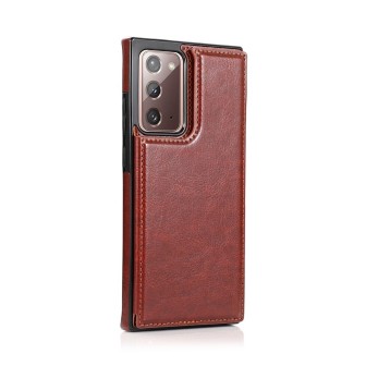 Samsung Galaxy Note 20 Ultra Leather Wallet Flip Diary Case Cover - Br