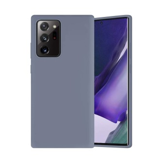 Samsung Galaxy Note 20 Liquid Silicone Case Cover - Lavender Grey