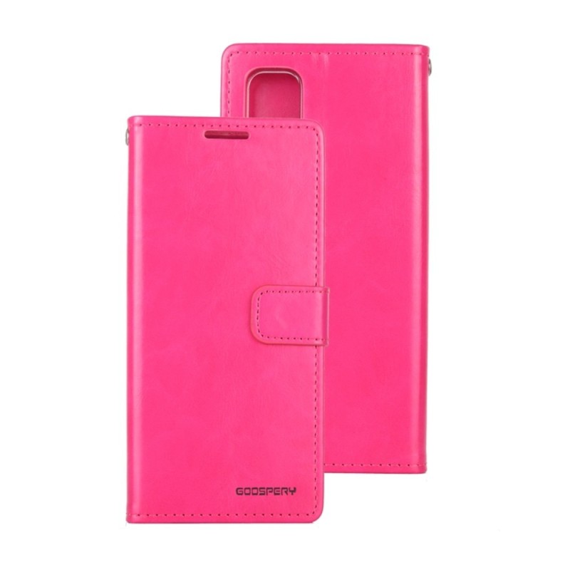 Samsung Galaxy Note 20 Leather Wallet Flip Diary Case Cover - Hot Pink