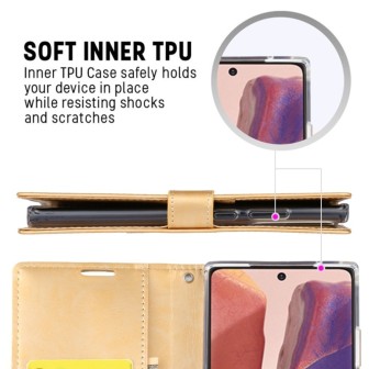 Samsung Galaxy Note 20 Leather Wallet Flip Diary Case Cover - Hot Pink