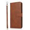 Samsung Galaxy A11 Leather Wallet Flip Diary Case Cover - Brown