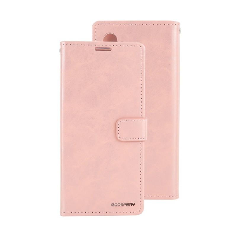 Samsung Galaxy A11 Leather Wallet Flip Diary Case Cover - Rose Gold