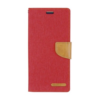 iPhone 14 Pro Leather Wallet Flip Diary Case Cover - Red | Australia