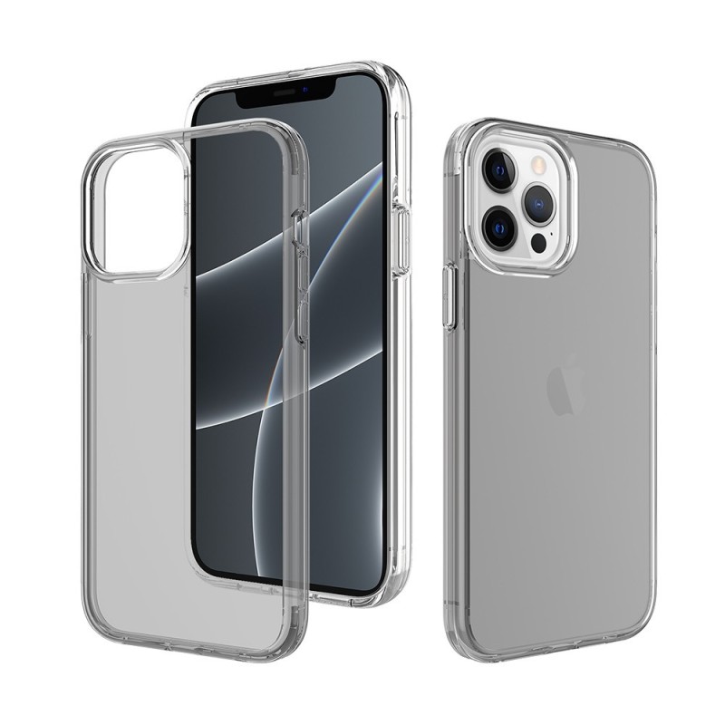 iPhone 14 Pro Slim Shockproof Clear Case Cover - Transparent