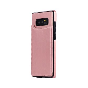 Samsung Galaxy Note 8 Leather Wallet Flip Diary Case Cover - Red
