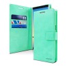 Samsung Galaxy Note 8 Leather Wallet Flip Diary Case Cover - Mint
