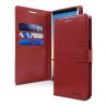 Samsung Galaxy Note 8 Leather Wallet Flip Diary Case Cover - Wine