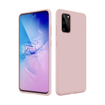 Samsung Galaxy S20 FE Liquid Silicone Case Cover - Pink Sand