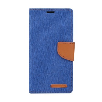 iPhone 14 Plus Leather Wallet Flip Diary Case Cover - Blue | Australia