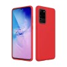 Samsung Galaxy S20 Ultra Liquid Silicone Case Cover - Red | Australia