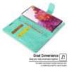 Samsung Galaxy S20 FE Leather Wallet Flip Diary Case Cover - Rose Gold