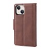 iPhone 14 Plus 2-in-1 Detachable Magnetic Flip Leather Wallet Case Cov