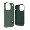 iPhone 14 Plus Clear with Metal Camera Frame Case Cover - Green