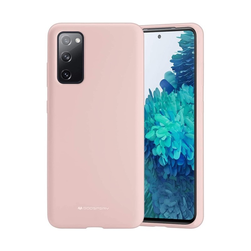 Samsung Galaxy S20 FE Soft Silicone Case Cover - Lavender Grey
