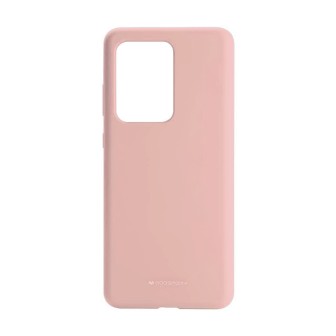 Samsung Galaxy S20 Ultra Soft Silicone Case Cover - Pink Sand
