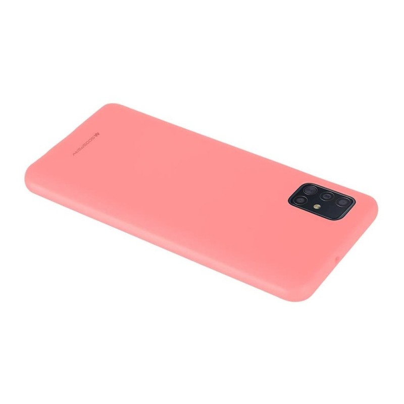 Samsung Galaxy S20 FE Soft Feel Jelly Case Cover - Pink Sand