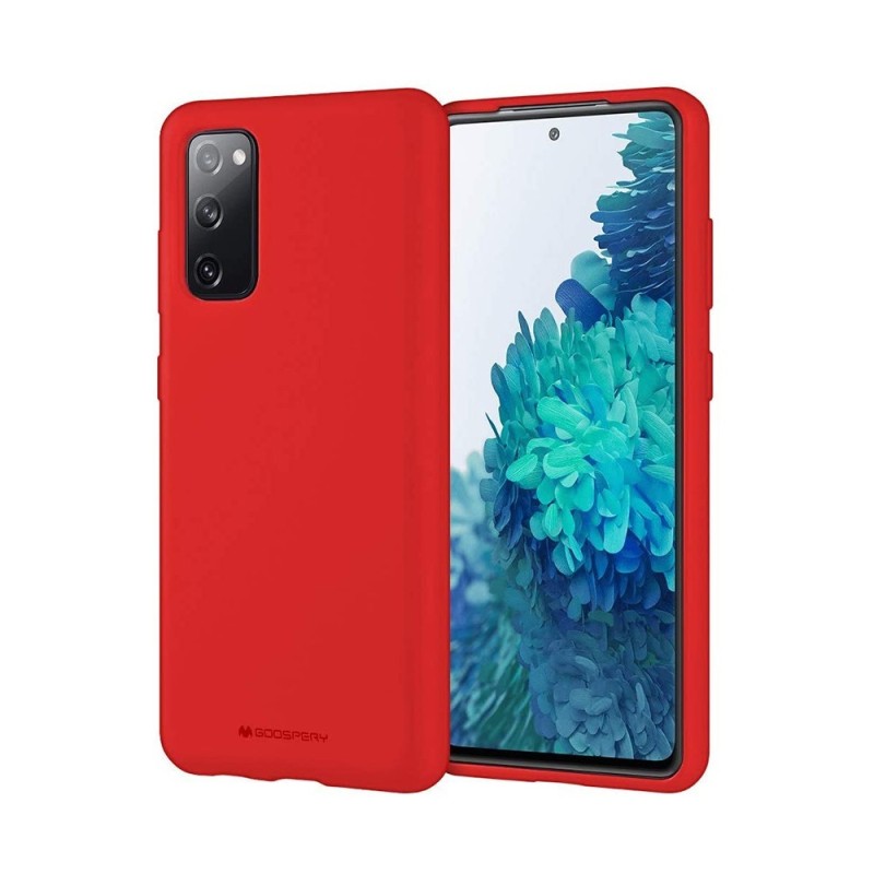 Samsung Galaxy S20 FE Soft Feel Jelly Case Cover - Red | Australia