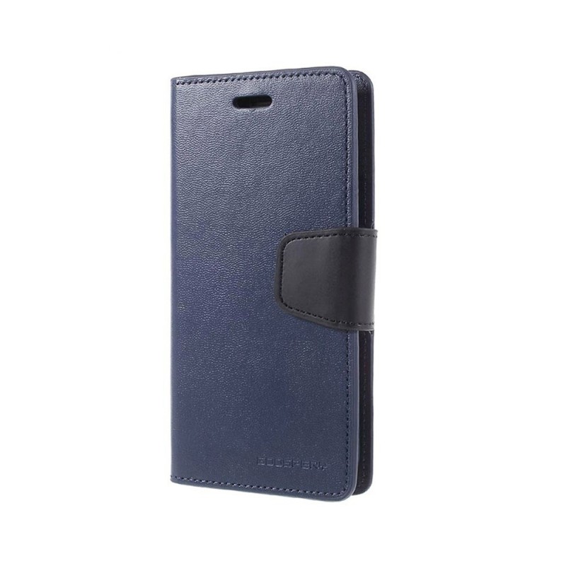 Samsung Galaxy S20 Plus Leather Wallet Flip Diary Case Cover - Navy