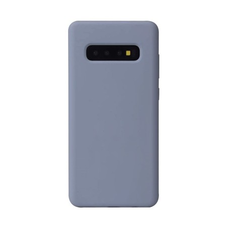 Samsung Galaxy S10 Liquid Silicone Case Cover - Lavender Grey