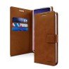 Samsung Galaxy S10 Leather Wallet Flip Diary Case Cover - Brown