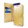 Samsung Galaxy S10 Plus Leather Wallet Flip Diary Case Cover - Gold