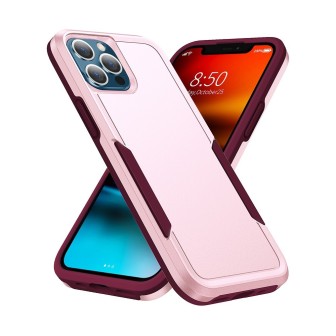 iPhone 13 Pro Slim Shockproof Clear Case Cover - Pink | Australia