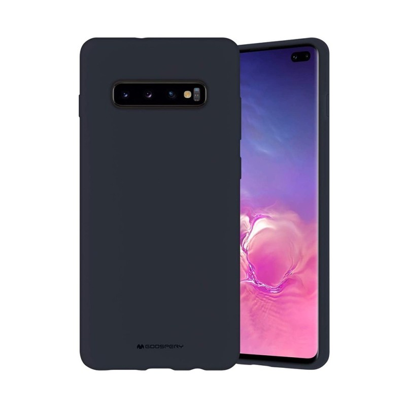 Samsung Galaxy S10 Plus Soft Silicone Case Cover - Navy | Australia