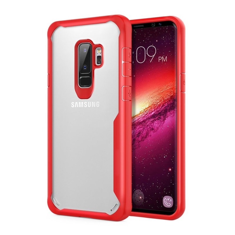 Samsung Galaxy S9 Plus Slim Shockproof Clear Case Cover - Default