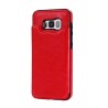 Samsung Galaxy S8 Plus Leather Wallet Flip Diary Case Cover - Blue