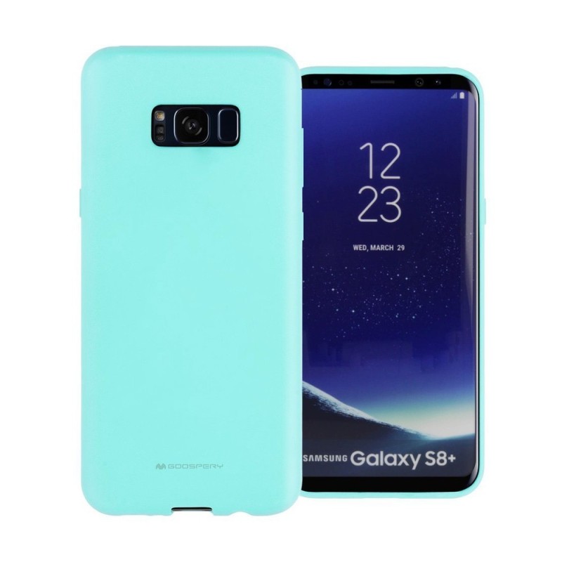 Samsung Galaxy S8 Plus Soft Feel Jelly Case Cover - Mint | Australia