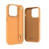 iPhone 13 / 14 Clear with Metal Camera Frame Case Cover - Golden Brown