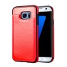 Samsung Galaxy S7 Leather Wallet Flip Diary Case Cover - Brown