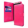 Samsung Galaxy S7 Leather Wallet Flip Diary Case Cover - Hot Pink