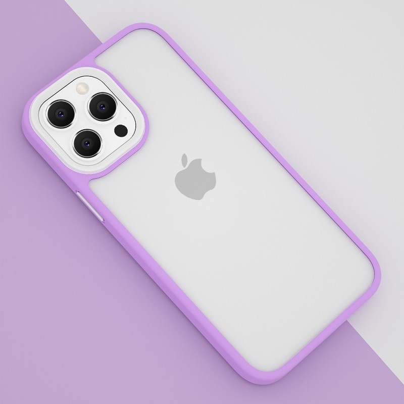 iPhone 12 Pro Max Hybrid Shockproof Case Cover - Purple | Australia