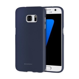 Samsung Galaxy S7 Soft Feel Jelly Case Cover - Navy | Australia