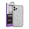 iPhone 12 Pro Max Glitter Clear Shockproof Case Cover - Transparent