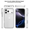 iPhone 17 Slim Shockproof Clear Case Cover - Black | Australia