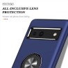 Google Pixel 8 Shockproof with Ring Holder Stand Case Cover - Red
