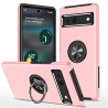 Google Pixel 8 Shockproof with Ring Holder Stand Case Cover - Red