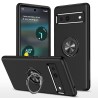 Google Pixel 8 Shockproof with Ring Holder Stand Case Cover - Red