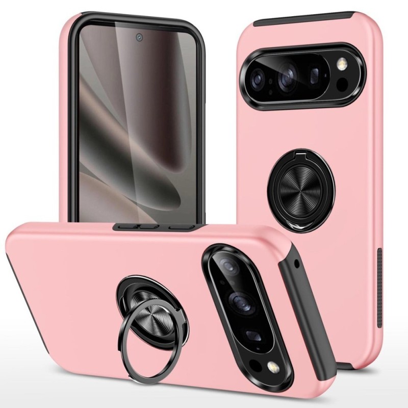 Google Pixel 10 Pro XL Shockproof with Ring Holder Stand Case Cover -