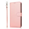 Samsung Galaxy A32 Leather Wallet Flip Diary Case Cover - Rose Gold