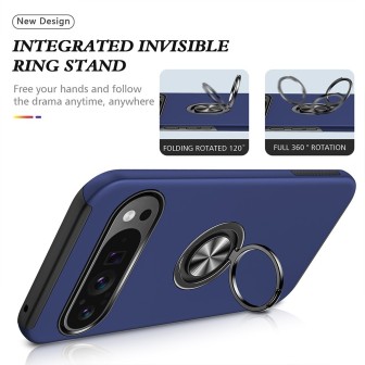 Google Pixel 9 / 9 Pro / 11 / 11 Pro Shockproof with Ring Holder Stand