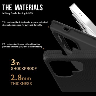 Samsung Galaxy S25 Ultra Rugged Shockproof MagSafe Compatible Case Cov