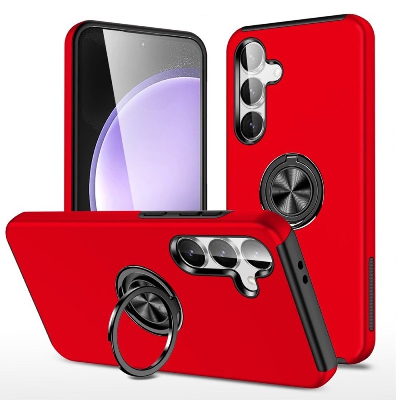 Samsung Galaxy S25 FE Shockproof with Ring Holder Stand MagSafe Compatible Compat