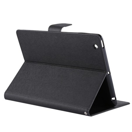 iPad Mini 5 (2019) / iPad Mini 4 Mercury Fancy Diary Cover Case - Blac