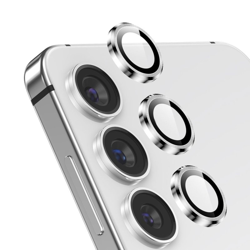 Samsung Galaxy S24 HD Clear Camera Lens Protector - Silver | Australia