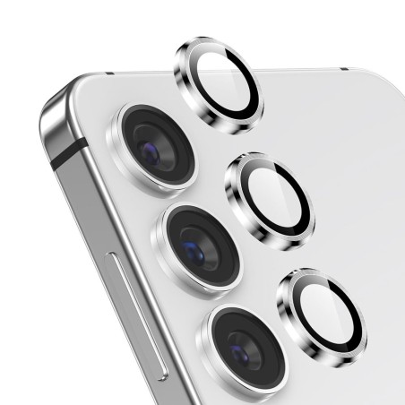 Samsung Galaxy S24 HD Clear Camera Lens Protector - Silver | Australia