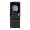 Samsung Galaxy Z Flip7 Leather Wallet Flip Diary Case Cover - Black