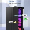 iPad Mini 6 (2021) Soft TPU Back Shell Slim Cover Case with Auto Sleep